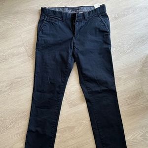 Tommy Hilfiger Slim 30x32 Chino Pants Navy Blue